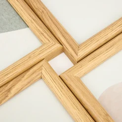 Marco de madera con 4 fotos de 10x15cm