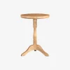 Mesa auxiliar de madera de mango Bogotá Ø50x70cm