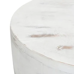 Mesa auxiliar de madera de mango Sontra Ø40x50cm Clau&Chloe