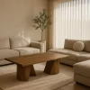 Mesa de centro de madera de mango Viena 120x65x46cm Clau&Chloe