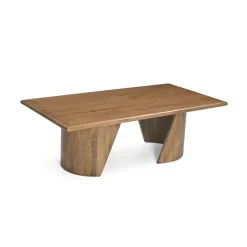 Mesa de centro de madera de mango Viena 120x65x46cm Clau&Chloe