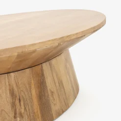 Mesa de centro de madera de mango Sidney 120x68x41cm Clau&Chloe