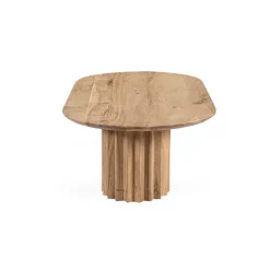 Mesa de centro de madera de acacia Mumbai 120x63x35cm Clau&Chloe