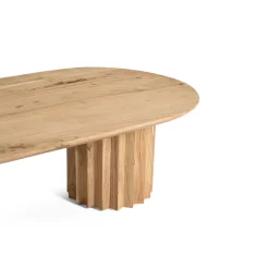 Mesa de centro de madera de acacia Mumbai 120x63x35cm Clau&Chloe