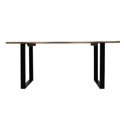 Mesa de comedor de madera acacia Brooklyn 180x90x77cm