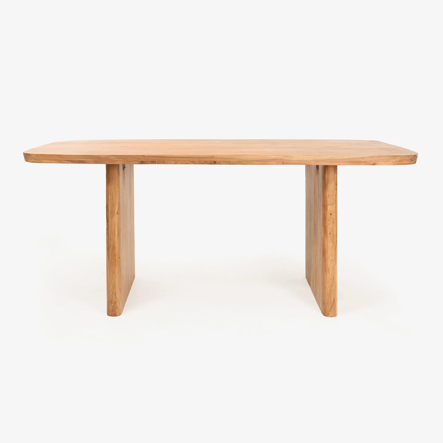 Mesa de comedor de madera de acacia 180x90x77cm Clau&Chloe