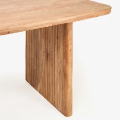 Mesa de comedor de madera de acacia 180x90x77cm Clau&Chloe