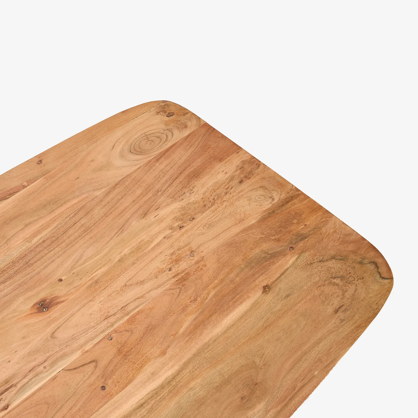 Mesa de comedor de madera de acacia 180x90x77cm Clau&Chloe