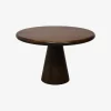 Mesa de comedor de madera de mango Lisboa Ø120x76cm Clau&Chloe