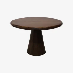 Mesa de comedor de madera de mango Lisboa Ø120x76cm Clau&Chloe