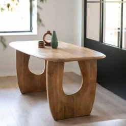 Mesa de comedor de madera de mango Aero 180x90x76cm Clau&Chloe