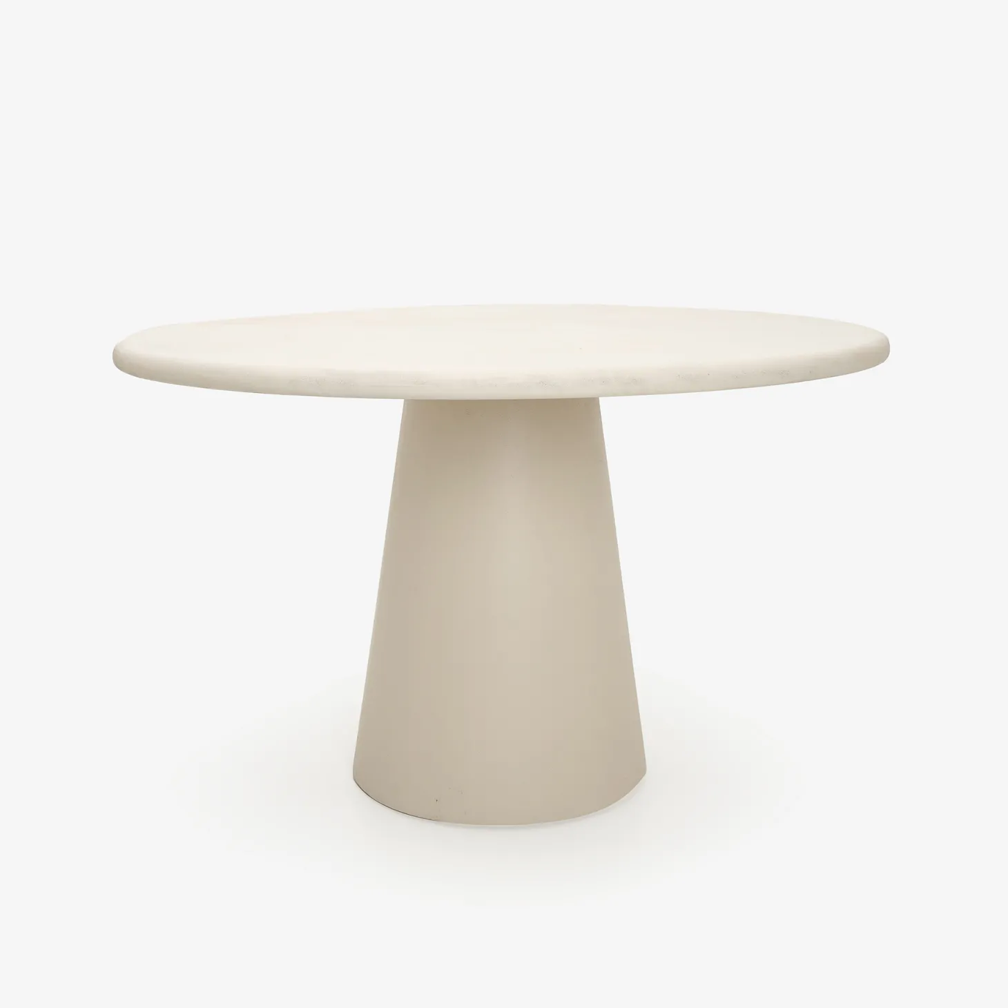 Mesa de comedor de microcemento Kurli Ø120x75cm Clau&Chloe