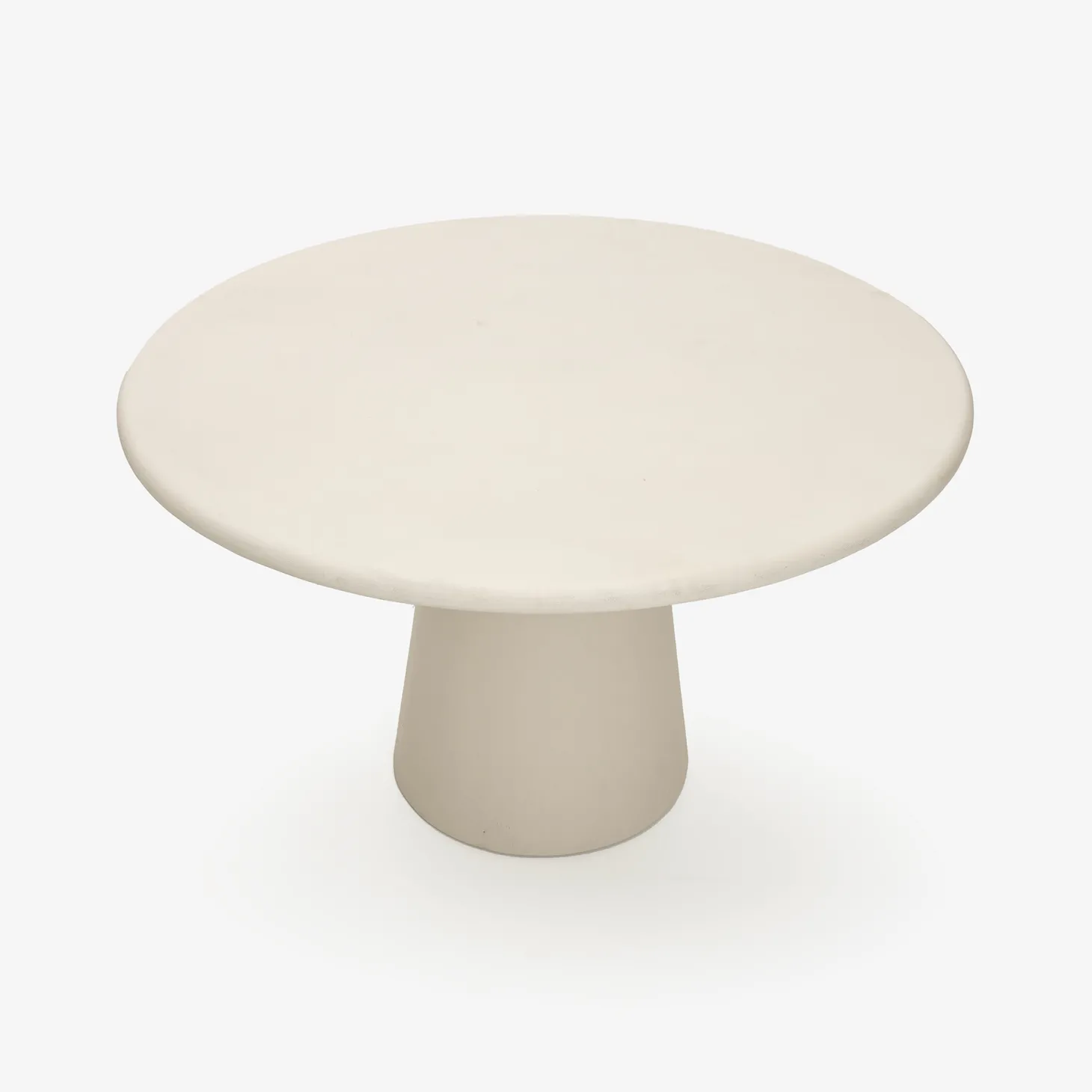 Mesa de comedor de microcemento Kurli Ø120x75cm Clau&Chloe