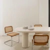 Mesa de comedor de microcemento Kurli 180x90x76cm Clau&Chloe