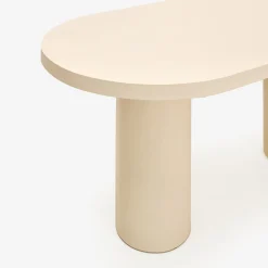 Mesa de comedor de microcemento Kurli 180x90x76cm Clau&Chloe