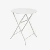 Mesa de jardín plegable gris Bistro Ø60x70cm