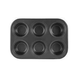 Molde 6 Muffin Sweet Grey 27x19cm