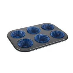 Molde 6 Muffin Sweet Grey 27x19cm