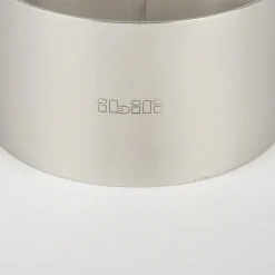 Molde para emplatar de acero inoxidable redondo Ø8x4,5cm - Ibili