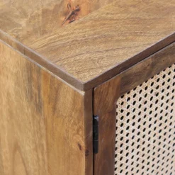 Mueble de televisión de madera de mango Merlín 175x45x57cm Clau&Chloe