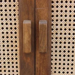 Mueble de televisión de madera de mango Merlín 175x45x57cm Clau&Chloe