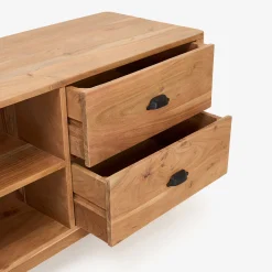 Mueble de televisión de madera Attic 160x40x55cm Clau&Chloe