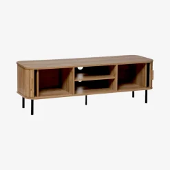 Mueble de TV de madera DM Valote 140x40x46cm