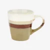Mug de cerámica caqui Sotres 41cl Ø9,5x10,2cm