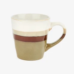 Mug de cerámica caqui Sotres 41cl Ø9,5x10,2cm