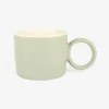 Mug de cerámica verde Grade 42cl Clau&Chloe