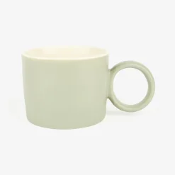 Mug de cerámica verde Grade 42cl Clau&Chloe