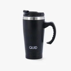Mug termo con asa acero inox negro Konua 45cl