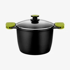 Olla con tapa de aluminio fundido antiadherente apta para inducción Foodie Ø20cm - BRA