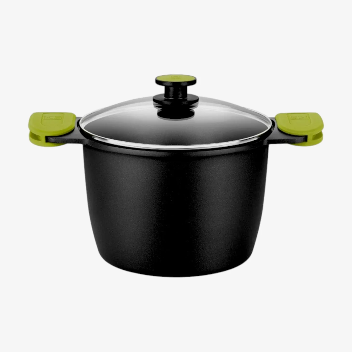 Olla con tapa de aluminio fundido antiadherente apta para inducción Foodie Ø20cm - BRA