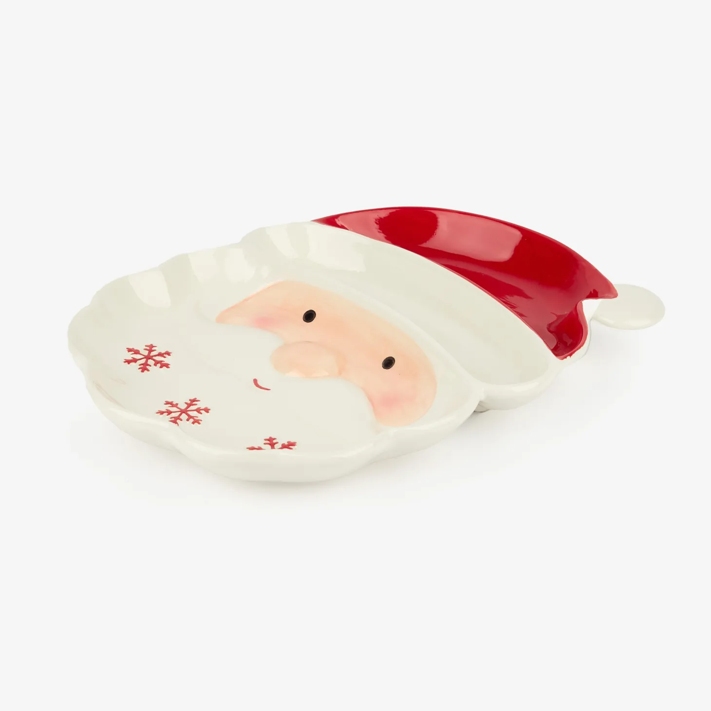Plato de dolomita Santa Claus 31x23x3,5cm
