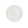 Plato de postre de porcelana blanca Basic Ø19cm