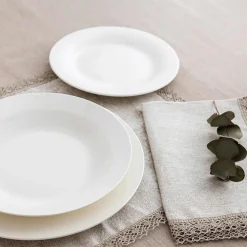 Plato hondo porcelana blanca Vetra Ø22,5cm