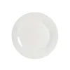 Plato llano blanco de porcelana Basic 27cm