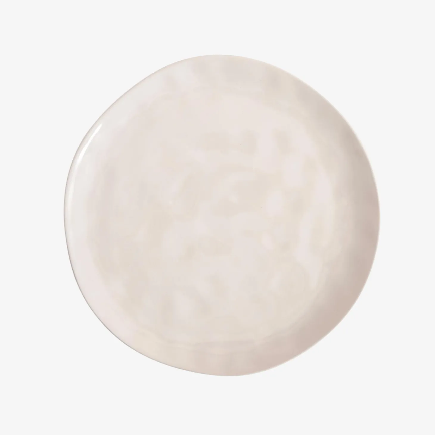 Plato llano de cerámica blanco Posima Ø26cm