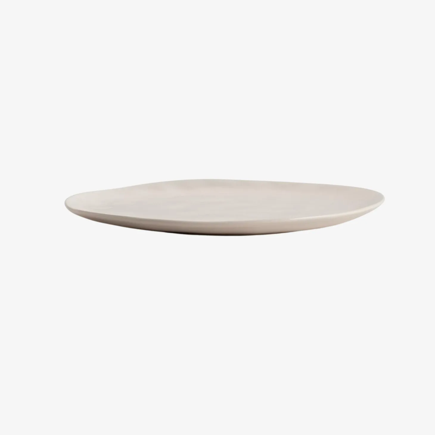 Plato llano de cerámica blanco Posima Ø26cm