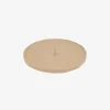 Portavelas beige 11cm