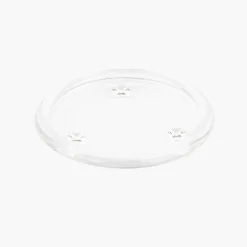 Portavelas de cristal Osian Ø13cm
