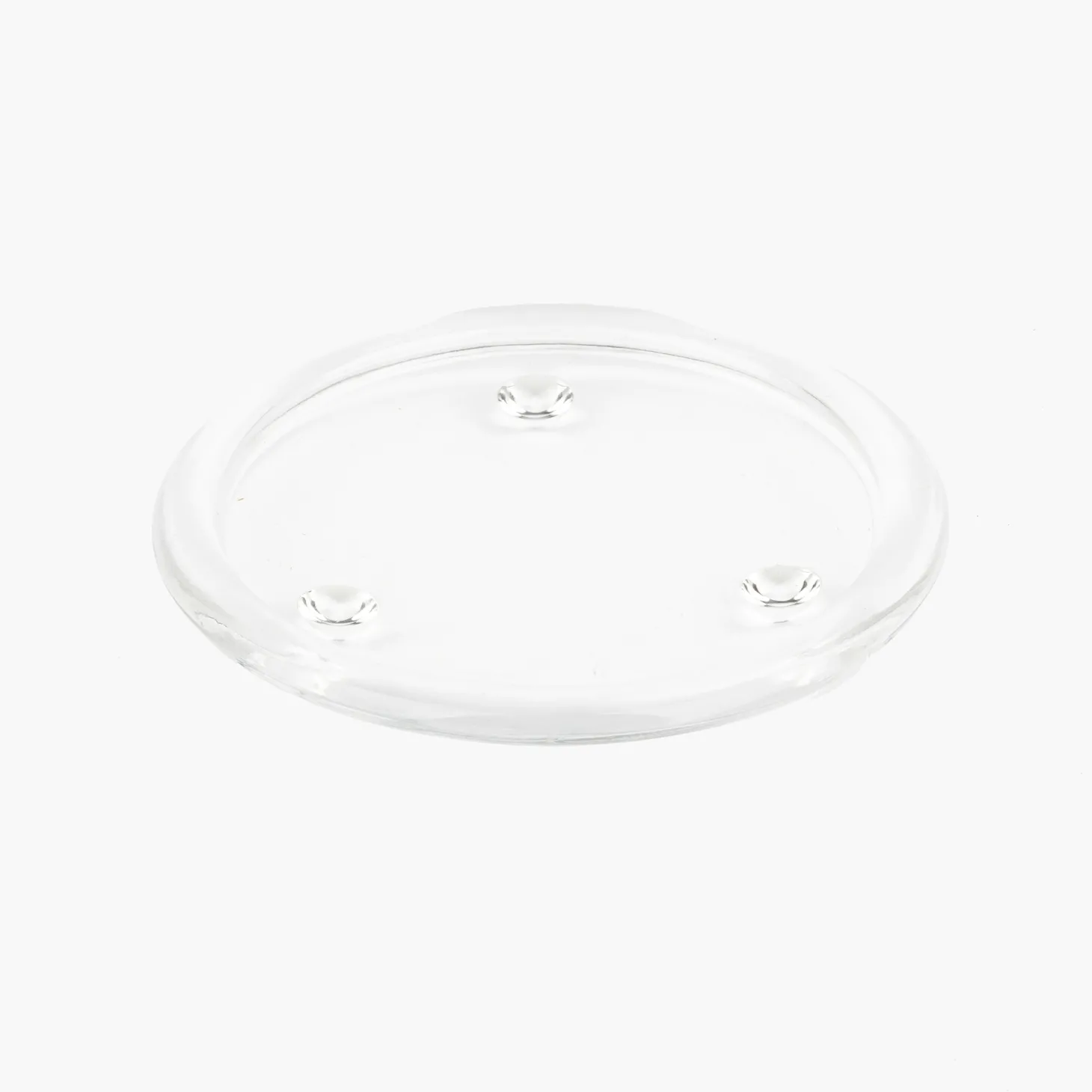 Portavelas de cristal Osian Ø13cm