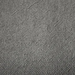 Puf de lino gris Aiden 95x95x45cm Clau&Chloe