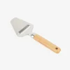 Rallador de queso de acero con mango de madera 20,5cm