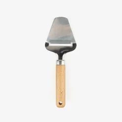 Rallador de queso de acero con mango de madera 20,5cm
