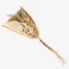Ramo de flores secas amarillo 75cm