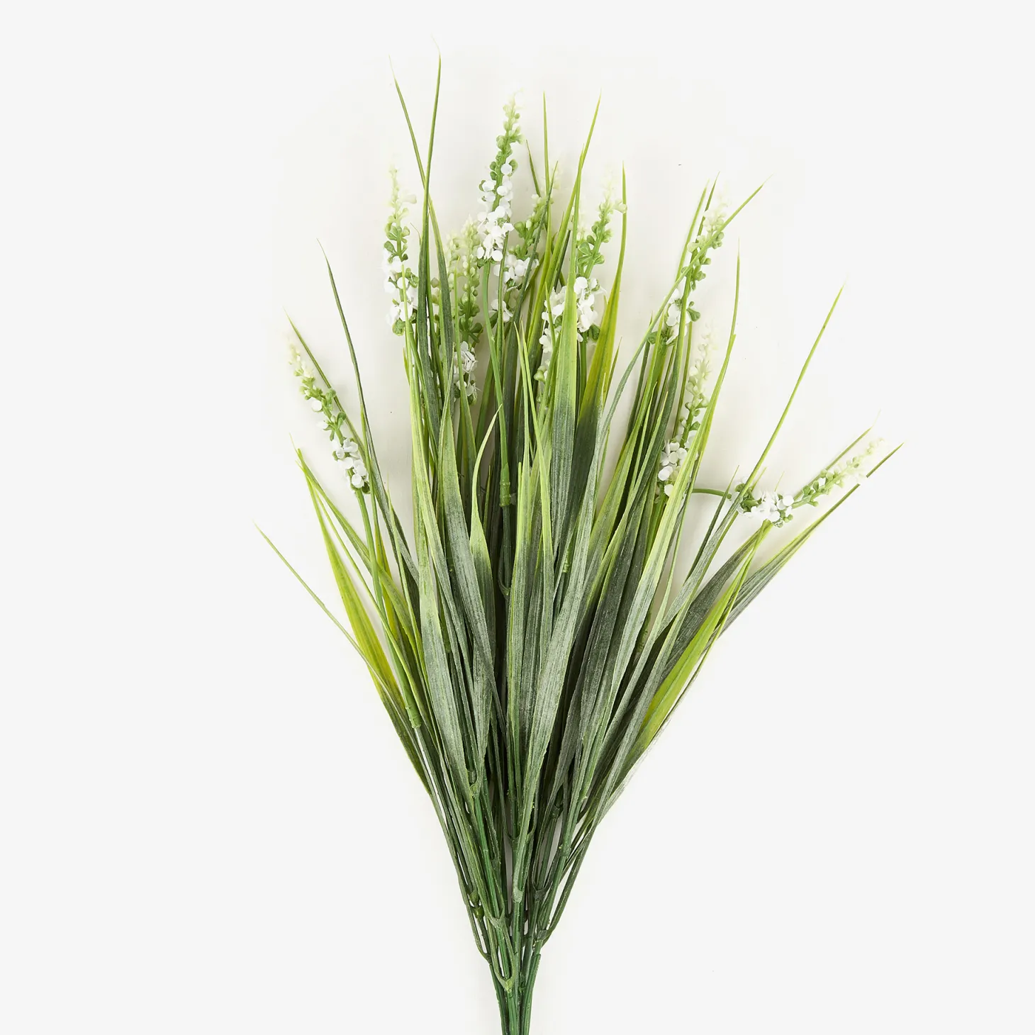Ramo lavanda artificial blanco 30cm