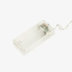 Árbol decorativo con luz LED gris 40cm