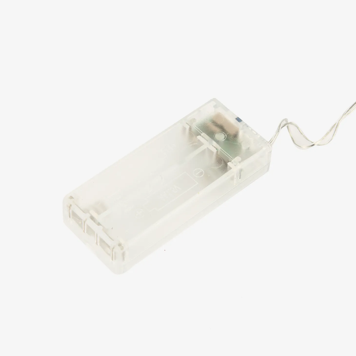 Árbol decorativo con luz LED gris 30cm